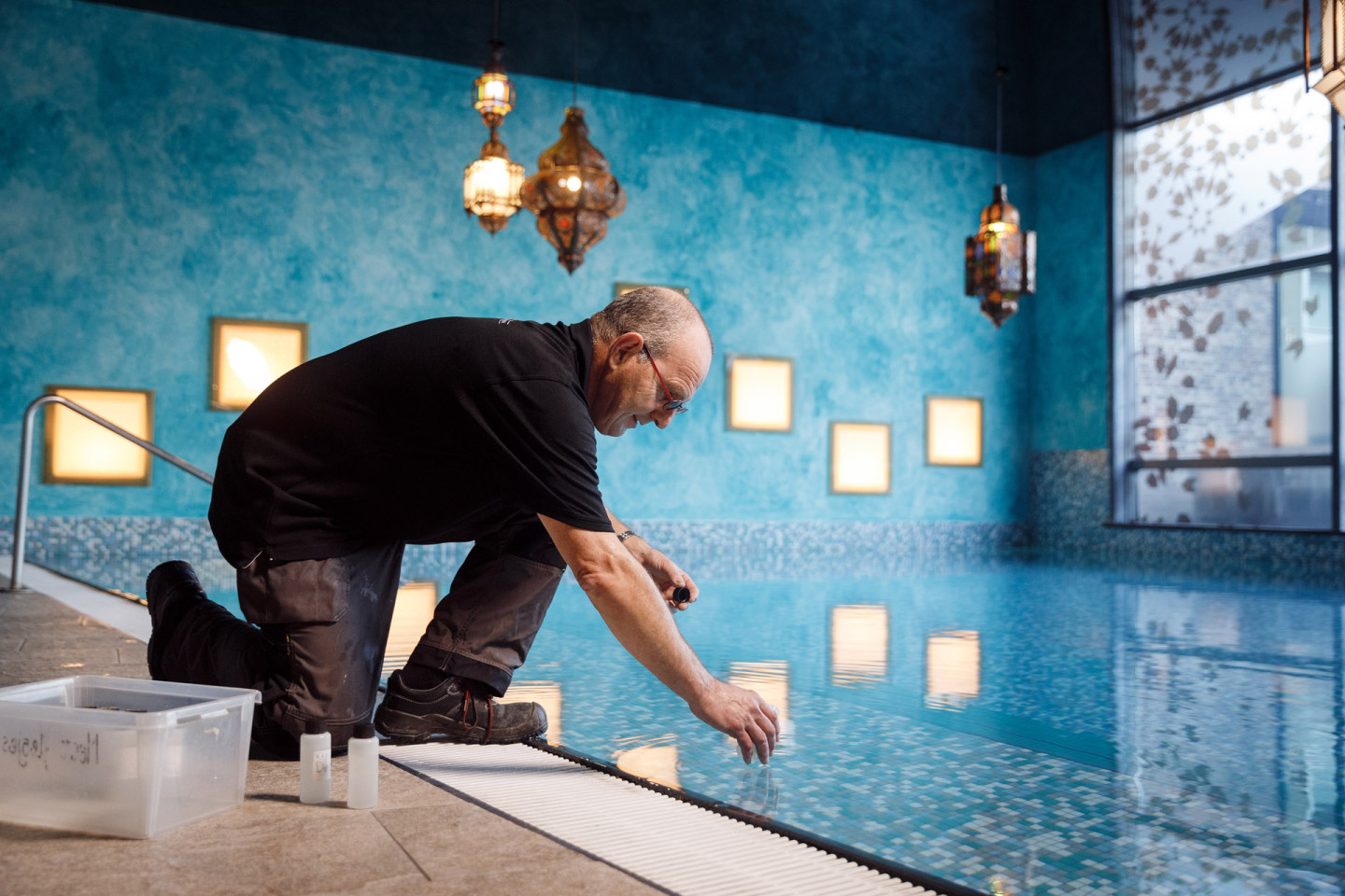 Werken in de Wellness technische dienst